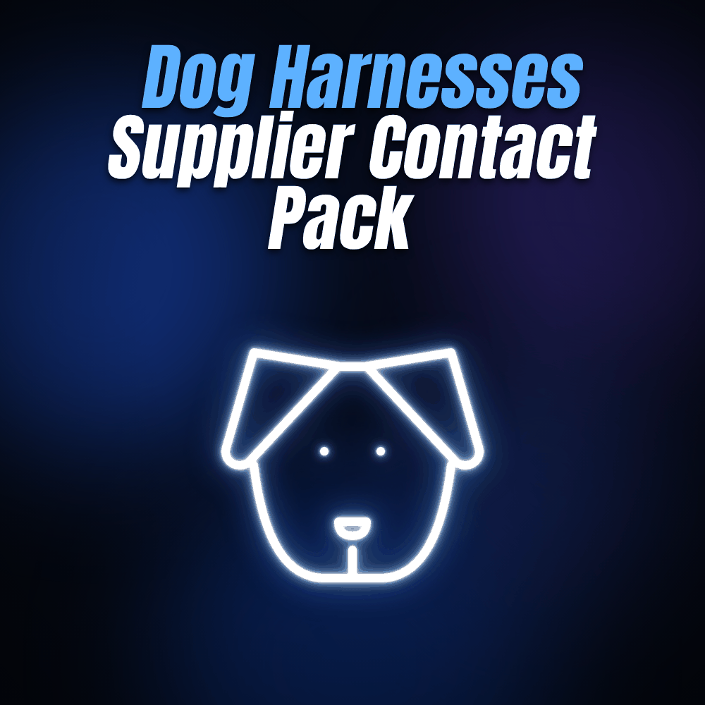 Dog Harnesses Supplier Contact Pack
