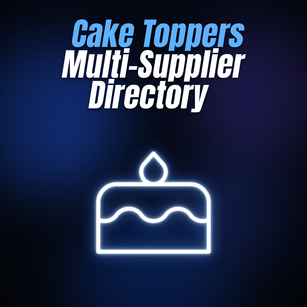 Cake Toppers Multi-Supplier Directory