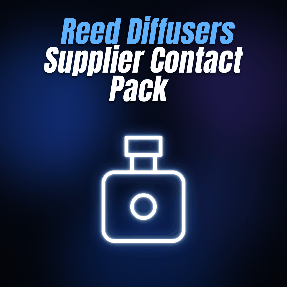 Reed Diffusers Supplier Contact Pack