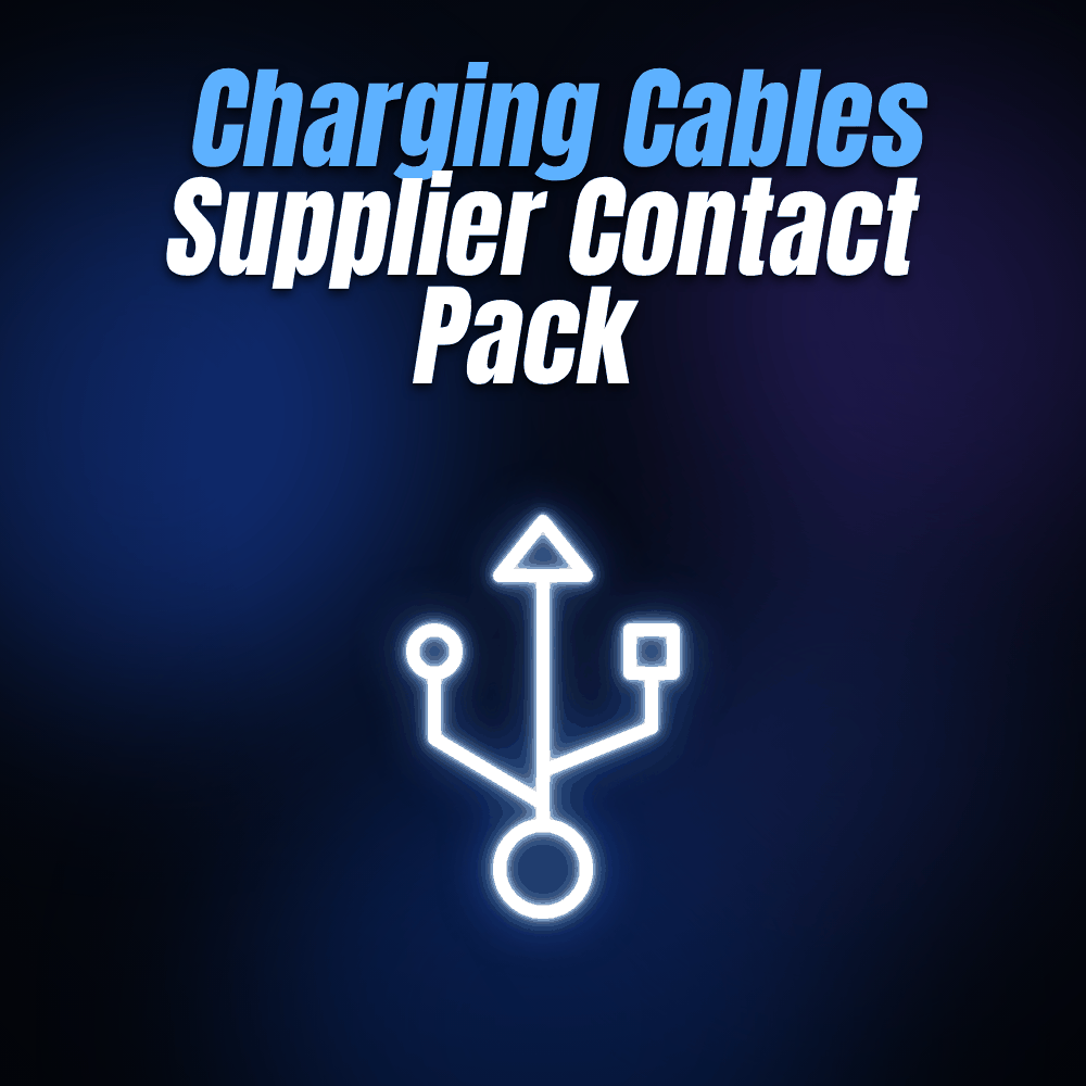 Charging Cables Supplier Contact Pack