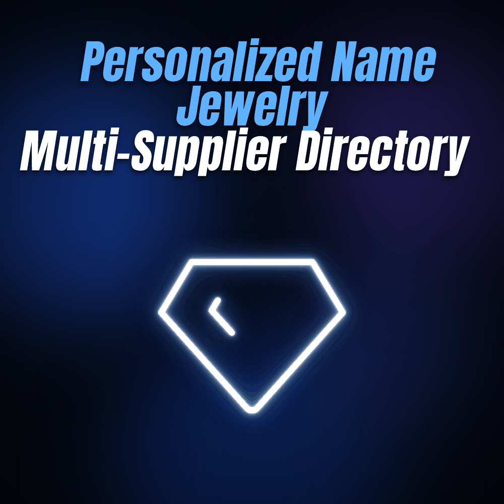 Personalized Name Jewelry Multi-Supplier Directory