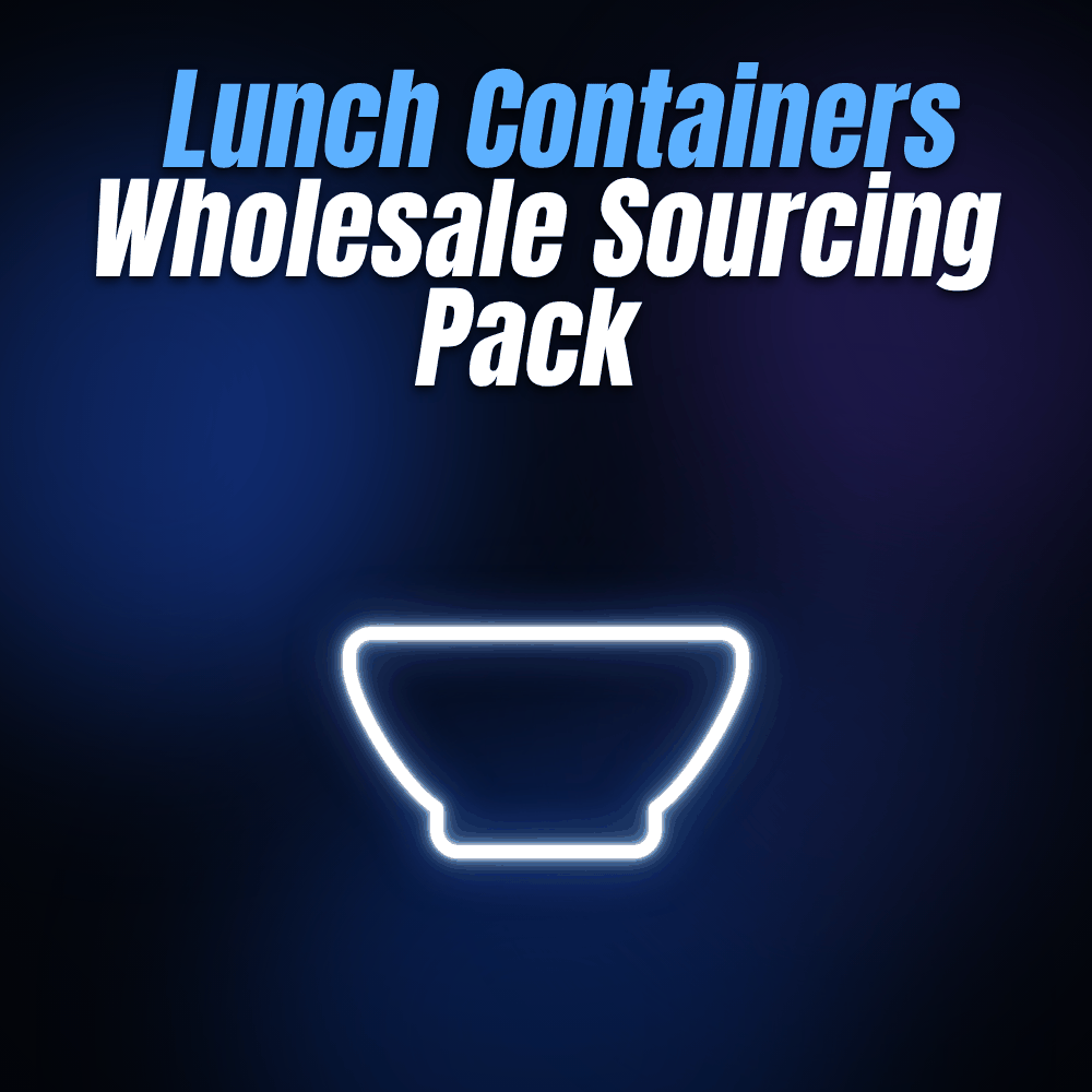 Lunch Containers Wholesale Sourcing Pack