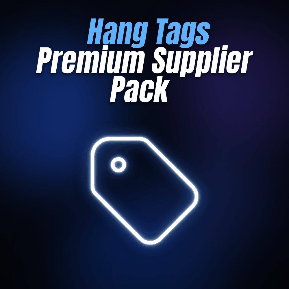 Hang Tags Premium Supplier Pack