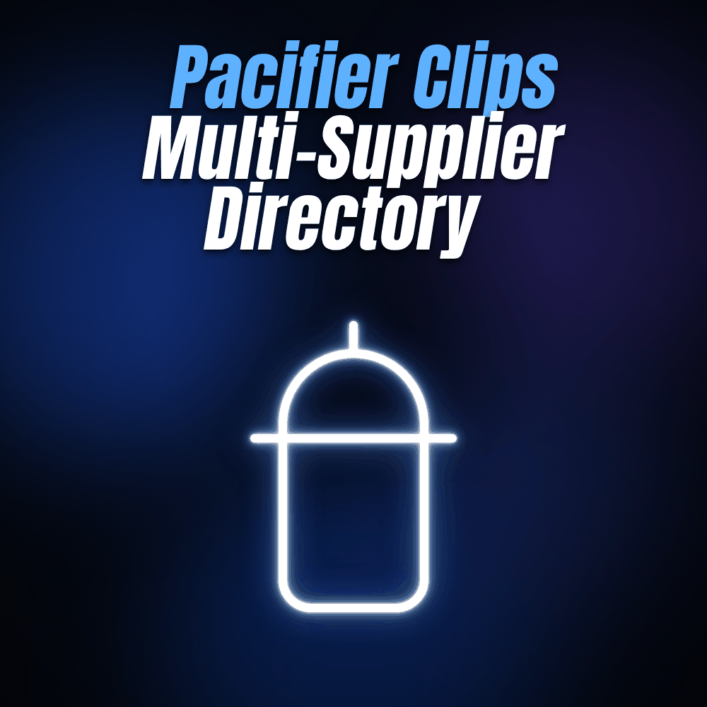 Pacifier Clips Multi-Supplier Directory