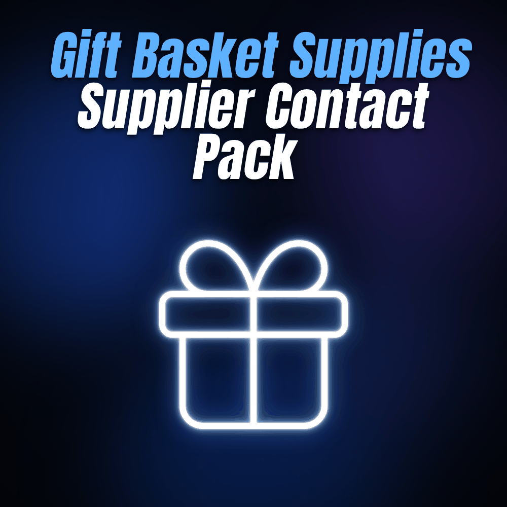 Gift Basket Supplies Supplier Contact Pack