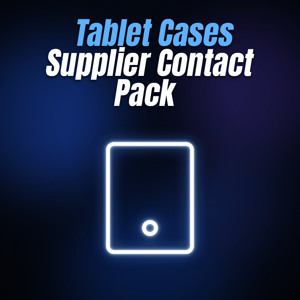 Tablet Cases Supplier Contact Pack