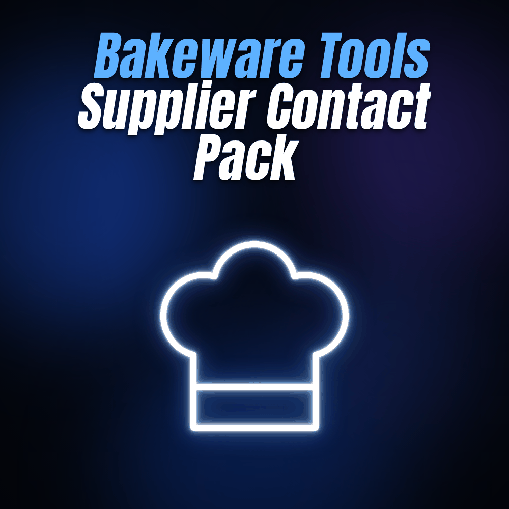 Bakeware Tools Supplier Contact Pack
