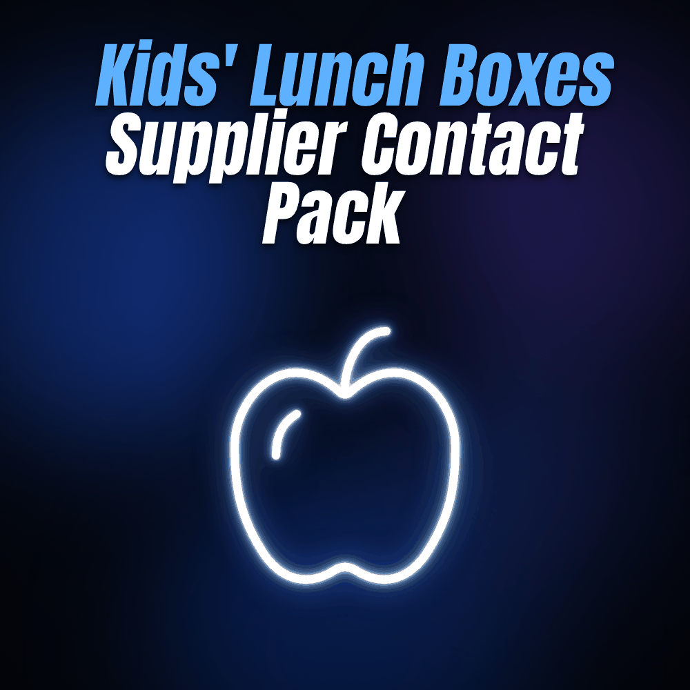 Kids' Lunch Boxes Supplier Contact Pack