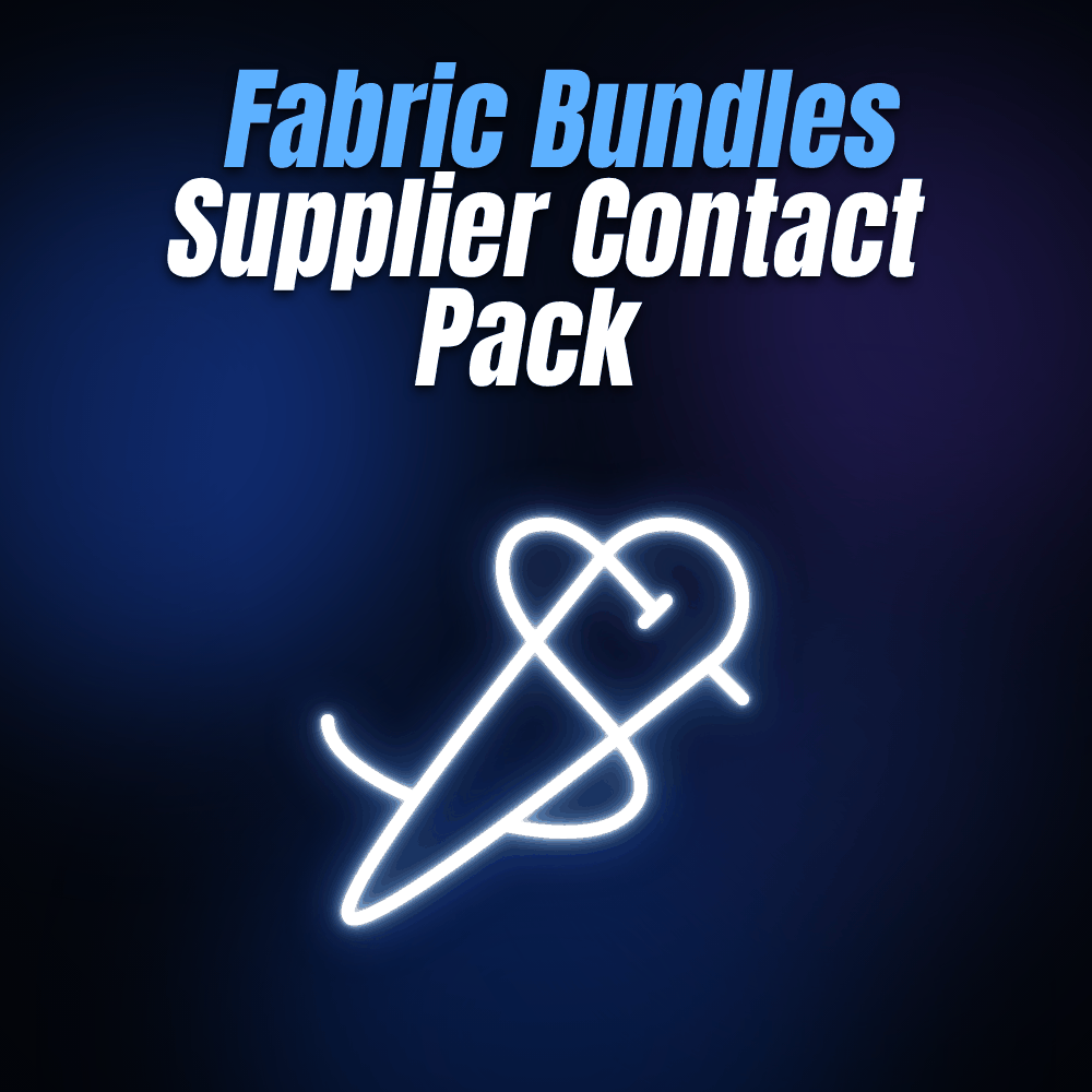 Fabric Bundles Supplier Contact Pack