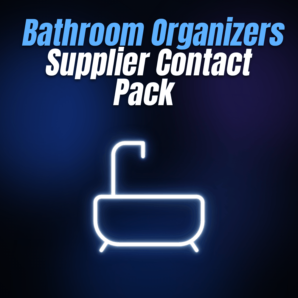 Bathroom Organizers Supplier Contact Pack