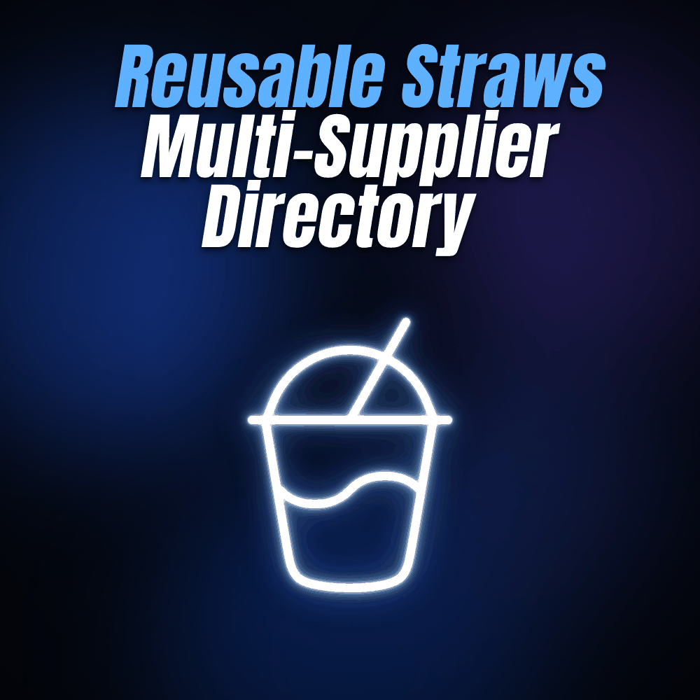 Reusable Straws Multi-Supplier Directory