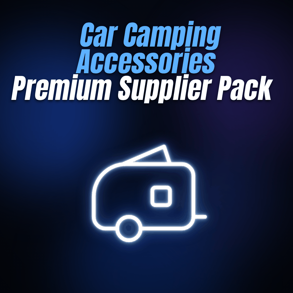 Car Camping Accessories Premium Supplier Pack