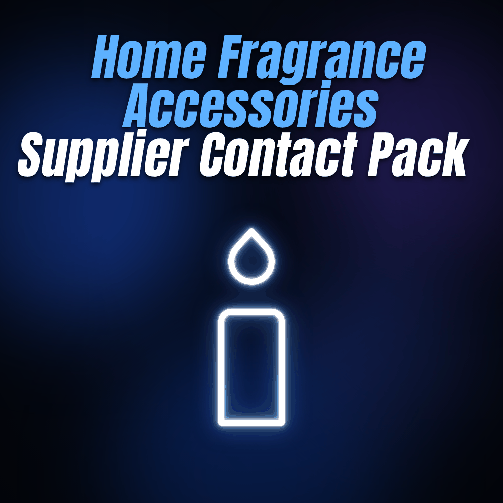 Home Fragrance Accessories Supplier Contact Pack